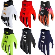 8 Colors FOX Full Finger Off-Road Vehicle Off-Road Mountain Bike Gloves Motorcycle Off-Road Gloves Men Women Motorcycle Racing Gloves Holi