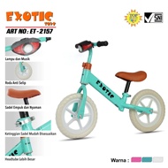 Exotic Push Bike ET-2157 Kids Bike/ Push Bike/ with Lights Pedalless Bike/
