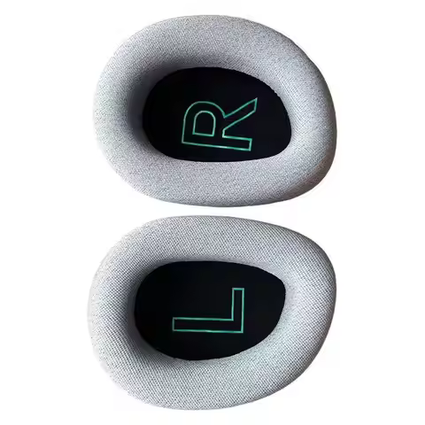 1 Pair Earpads For Logitech G522 Headphone Cover Sponge Ear Cover Replacement Black/Grey
