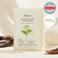 JM solution Relief Weak Acid Tea Tree Mask 10 sheets