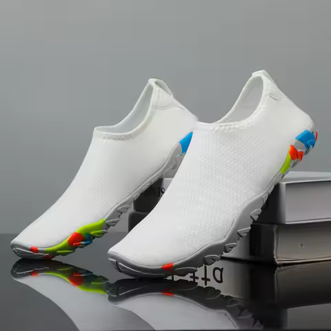 Unisex Water Shoes Quick Dry Non-slip Aqua Shoes Breathable Barefoot Beach Swim Shoes For Men Women
