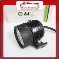 Đèn Trợ Sáng Đèn Led L4X sst20 Sáng Gom Kính Tím