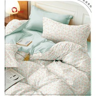 cadar High Quality 2100TC HQ Cotton 7in1 Comforter set Getah KeLiling Bedsheet tinggi 16inci