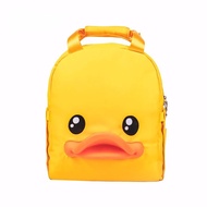 YQ B.DuckSmall Yellow Duck Mummy Bag Backpack Multi-Functional Large Capacity Baby Bag New Upgrade
