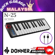 Donner N-25 USB Small Portable MIDI Keyboard Controller 25-Key ( N 25 / N25 )