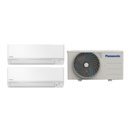 Panasonic樂聲一拖二 1.0匹+1.5匹纖型多聯分體變頻淨冷掛牆式冷氣機(附遙控)CS-MPU9BKA/CS-MPU12BKA/CU-2LU18BBA