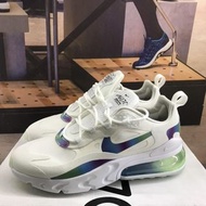 訂購LINE：mei896  TT140AQAir Max 270 React 人氣跑鞋全網獨家純原版本 完美還原細節 與正品無任何差異在 Air Max 270 標志性的鞋身曲線上，以撞色鞋面搭配，呈現出搶眼獨特氣質。中底搭載 React + Air Max 270 的豪華組合，讓腳感體驗更加出眾  貨號：CT5064-100 SIZE：36-45