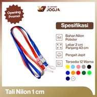 GANTUNGAN 1 cm FINISHEDTALI Card Strap/ Design Lanyard Necklace event Committee Card Holder Name 1 c
