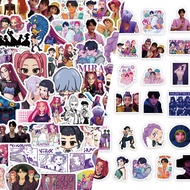 K-pop Huntrix Sticker Demon Hunter Decorative Sticker Saja Boys Account Stickers