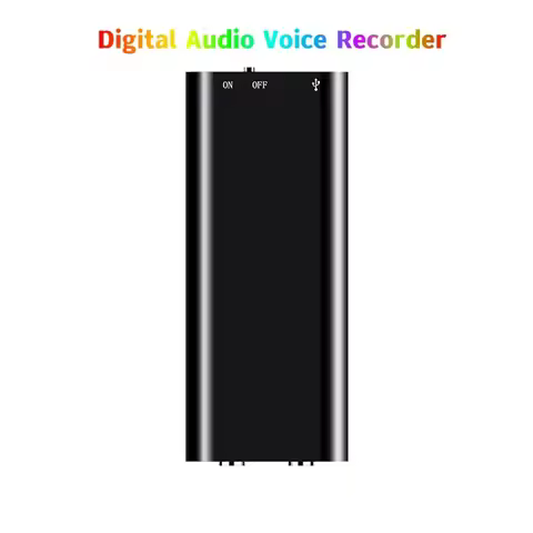 Professional Mini 8GB 16GB 32GB Voice Digital Audio Voice Recorder Mp3 Player 3 in 1 Memory Storage 