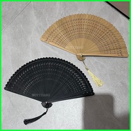 ◇ ◶ ∦ MUYIYANG Mini Retro Bamboo Folding Hand Fan Japanese Chinese Oriental Pamaypay Foldable for W