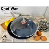 Chef Wan's Edition Neoflam 28cm Alumni Wok with  Lid