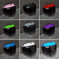 BOGO 100% ORIGINAL VISOR CAP PASTEL WARNA VISOR CLEAR DAN SMOKE/ 2TONE / CRYSTAL / DARK BLACK - SGV 