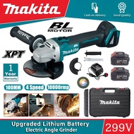 Makita Angle Grinder Cordless Cutting Machine Rechargeable Portable Polishing Tool（299V 100MM）