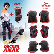 SIKU Kids Inline Knee Elbow Hand Body Protector Set When Falling in Skate Bike LX 026-5