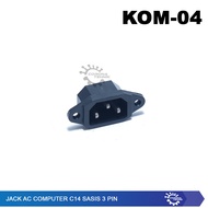 Jack AC Computer C14 Chassis 3 Pin 3 Pin Plug