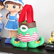 CHRISTMAS CANDY BAG ELF SHAPED GIFT BAG CHRISTMAS (GREEN)