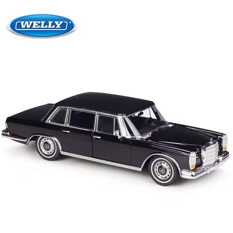 WELLY 1:24 Mercedes-Benz 600 (1963) DieCast Classic Car Model