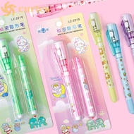 CURTES Invisible Pen With Refills, With Small Light Gel Pen Cute Invisible Marker, Funny Double Head