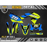 Decal KLX BF 150 L KLX BF EXTREME KLX GORDON KLX OLD KLX S DECAL KX CUSTOME DECAL STRIPING 04
