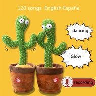 Kids Dancing Talking Cactus Toys Interactive Talking Sunny Cactus Electronic Toy Home Decoration for