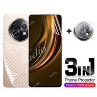 Realme 13+ 5G 3in1 Front Back Lens Hydrogel Film For Realme 13+ 13x 13 5G 4G 2024 Smartphone Screen 