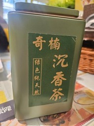 奇楠沉香茶 綠色鐵罐