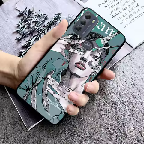 jojo's bizarre adventure Jotaro Case For Moto G85 G55 G05 G14 G75 G31 G50 G10 G20 G30 G60 G13 G32 G8
