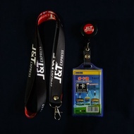 Jnt J&T JNT express id card strap Lanyard printing individually