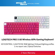 LOGITECH PRO X 60 Wireless 60% Gaming Keyboard