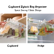 [SG INSTOCK] Fridge and Cupboard Ziplock Bag Organiser/ Fridge Organiser/ Cupboard Organiser/ Kitchen Storage/ Home