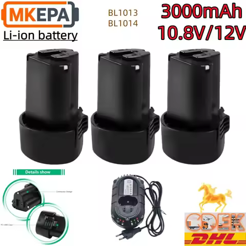 Makita Battery 10.8V/12V Rechargeable 10.8V/12V 3000mAh Li-ion Rechargeable Battery For Makita BL101