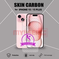 iphone 15 iphone 15 Pro iphone 15 Plus iphone 15 Pro Max Skin Carbon Transparent Garskin Anti-Scratc
