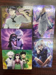 Hunter x Hunter 全職獵人 蜘蛛 團長 庫洛洛 奇犽 Killua 貓女 閃卡 黏土人 扭蛋