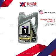(USA) MOBIL 1 EXTENDED PERFORMANCE 0W20 SP GF6A Fully Synthetic Engine Oil (4.73L) DEXOS EP