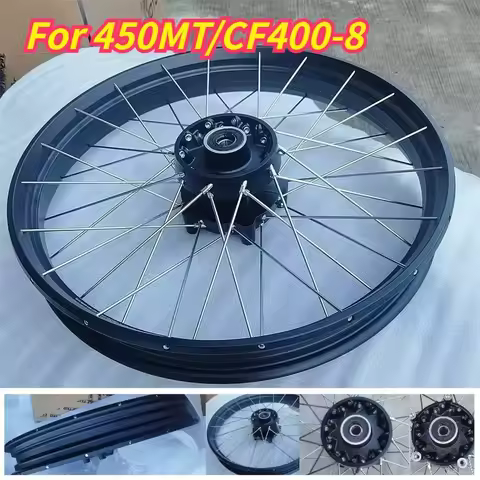 Suitable for motorcycle 450MT/CF400-8 front rim front rim combination front and rear hub rim 450MT/C