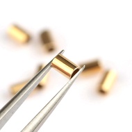 10PCS 14K gold filled Crimp & End Beads 2mm 1.6mm 14K gold Crimps 14k gold filled End Beads for Jewe