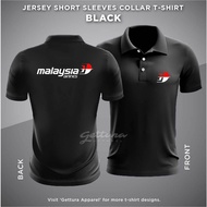 SALE Malaysia Airlines MAS T-shirt Jersey Collar Short Sleeve / XS - 5XL / Dryfit / POLO Uniform / B