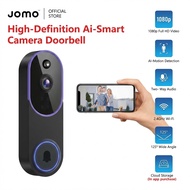✅2026 Upgraded✅ JOMO 1080P Wireless Video Doorbell Camera Smart WiFi Two Way Audio Night Vision Moti