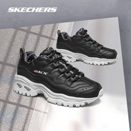 斯凯奇（SKECHERS）Skechers斯凯奇女鞋厚底老爹鞋熊猫鞋户外休闲运动鞋女13425 黑色/白色 38