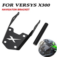 For KAWASAKI Versys X300 X-300 Versys-X 300 Motorcycle Accessories Smartphone Crossbar Stand GPS Nav