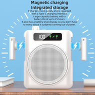 Teaching Voice Amplifier with Magnetic Wireless Lavalier Mic Bluetooth Speakers Sound System