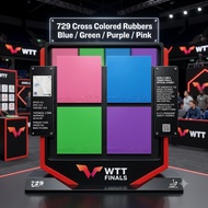 729 Cross Blue & Green Rubber 729 ritc table tennis rubber Authentic Pingpong Brandnew