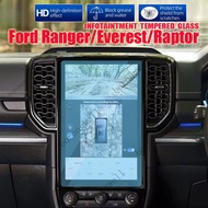 Tempered glass protective film For 2024 2023 2022 12 inch Ford Ranger Wildtrak Next Gen Ford Everest