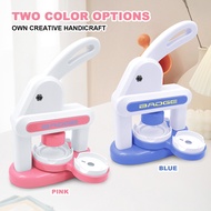 ,, 〉 Badge Maker Bar Maker Manual Badge Maker Three-in-One Children Badge Maker Homemade Refrigerato