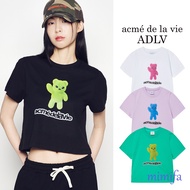 [acme de la vie ADLV] WOMAN ALIEN BEAR CROP SHORT SLEEVE T-SHIRT