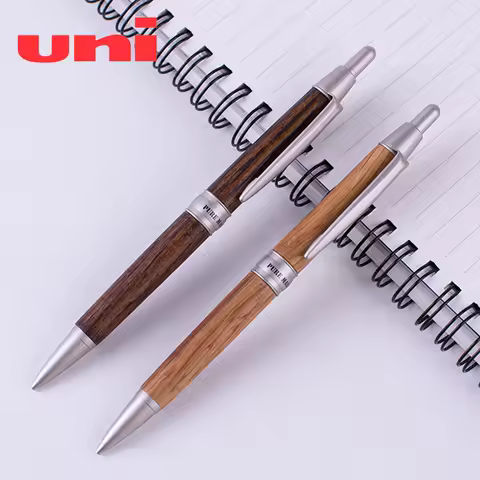 1pcs One Piece Japan Uni Pure Malt Mechanical Pencil 0.5mm Oak Wood Natural or Dark Brown colors M5-