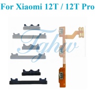 For Xiaomi 12T / 12T Pro Power button flex on off Button Side Key Volume Up Down Flex Cable Replacem