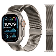 2025 Original Milanese Strap For iWatch Ultra 2 49 46mm 42mm 44mm 40mm 45mm 41mm 38mm Bracelet For i