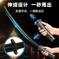 New Style Retractable Samurai Knife 3D Gravity Retractable Spiral Sword Toy Knife Retractable Knife 